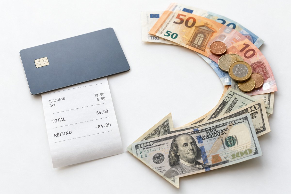 Why Your Foreign Currency Refund Is Less Than You Paid